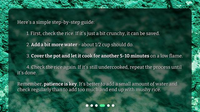 Can I save undercooked rice? смотреть онлайн