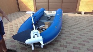 Носовой электромотор с функцией якоря Haibo 65 iPenguin - нюансы установки. Gps якорь для лодки