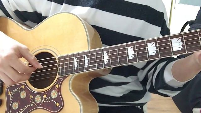 Gibson SJ-200ec sound sample (arpeggio) смотреть онлайн