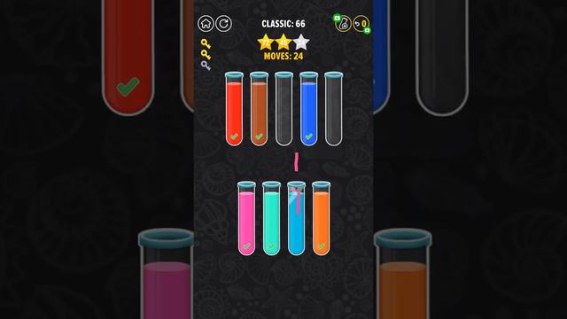 Color Water Sort Puzzle: Liquid Sort It 3D - Level - 63 to 70 смотреть онлайн