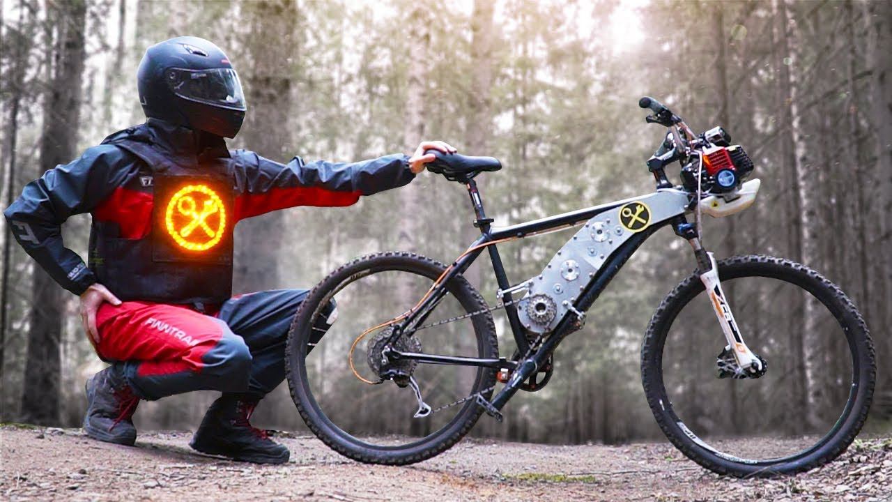 Крутой дырчик для любого горного велосипеда! смотреть онлайн