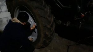 Мтз 82 качаем колесо