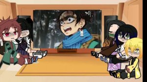 Реакция команды танджиро на него.