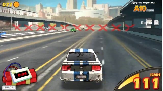 Traffic Slam 3, гонки, взрывы, игра для мальчиков смотреть онлайн