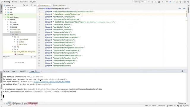 PrestaShop Dev - Cambiare font del tema (tema Classic) смотреть онлайн