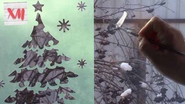 Рисую на окне/ I draw on the window. ХоббиМаркет смотреть онлайн