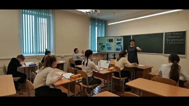 Урок биологии в 6 классе "Среда обитания. Экологические факторы и экосистемы" смотреть онлайн