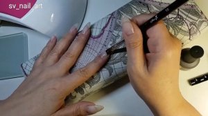 МОДНЫЙ ДИЗАЙН НОГТЕЙ! ПАРЯЩИЕ ЦВЕТЫ НА ГРАДИЕНТЕ.