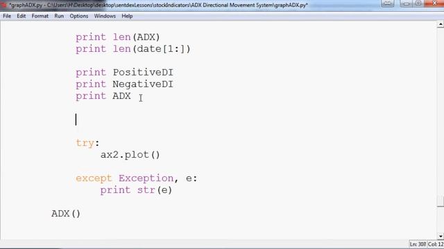 Python: Graphing Average Directional Index (ADX) 5 Directional Movement System Calculation смотреть онлайн