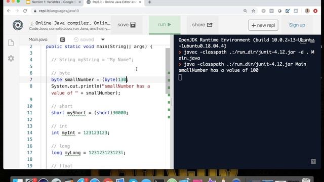 Understanding Primitive Data Types in Java смотреть онлайн