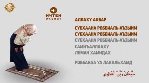 Шам намазы, 🔴АЯЛДАР УЧУН / 6-Видео сабак / Намаз окууну уйронуу