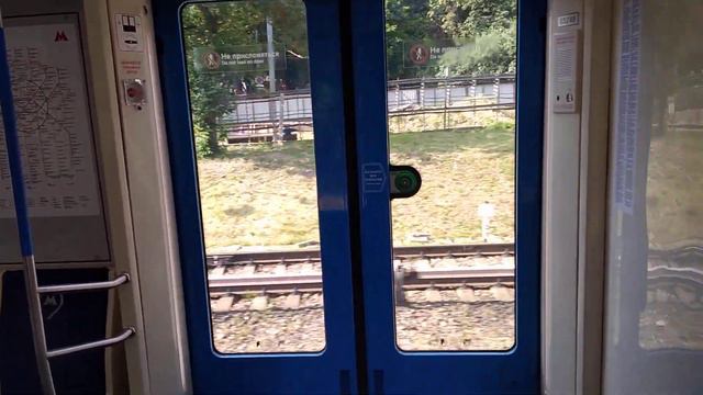 Moscow Metro Поездка На Поезде 81-765/766/767 Кунцевская Филёвский Парк // 10 Июня 2019 смотреть онлайн