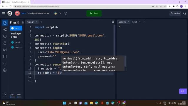 SMTP | Send emails/ alerts with python code смотреть онлайн