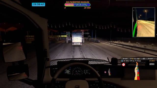 ETS 2 1.43 Приглашаем на новогодний конвой! смотреть онлайн