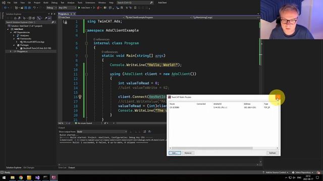 PLC programming using TwinCAT 3 - ADS (Part 15_18) смотреть онлайн