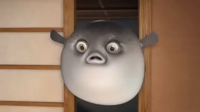 Fugu. Animated Short Film. Повар готовит рыбу Фугу.