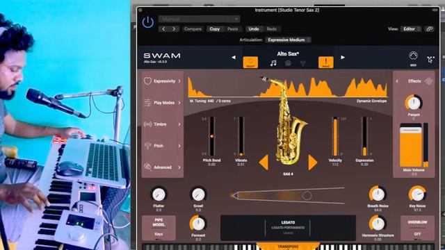 Swam I Sax | Violin | MAINSTAGE 3 | Indian Patches | ADONAI AUDIO |