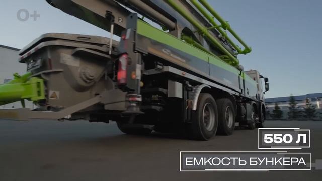Автобетононасос Zoomlion 43X-5RZ на шасси Scania смотреть онлайн