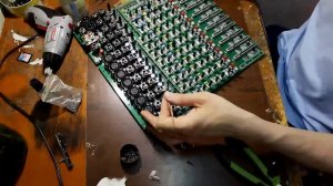 Ремонт микшерного пульта, замена фейдеров