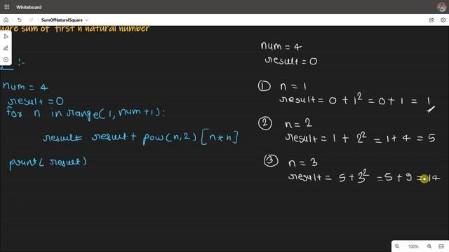 Python Program to find Sum of squares of first n natural numbers смотреть онлайн