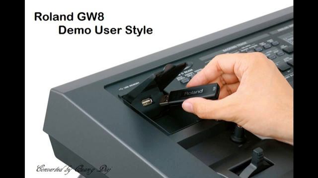 Roland GW8 - Movie Swing смотреть онлайн