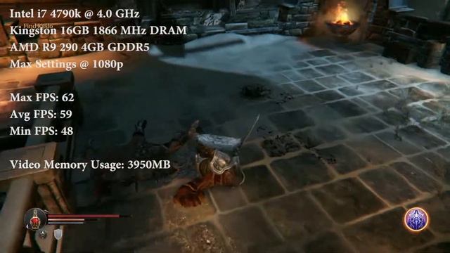 Lords of the Fallen PC Benchmark - R9 290 (60 FPS Upload) смотреть онлайн