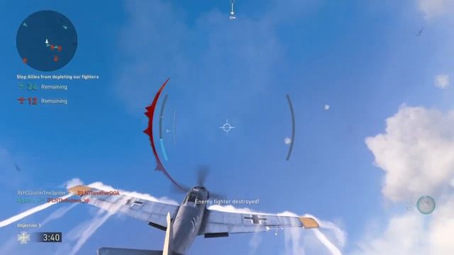 Call of Duty WWII - Flawless Dogfight in War (No Deaths) смотреть онлайн