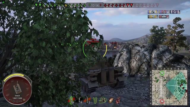 Тигр 131 снайпер. Сам свечу сам домажу. [ WoT PS4] смотреть онлайн