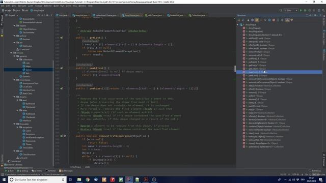 JAVA FOR NOVICES #15 ✪ Queque und Deque смотреть онлайн