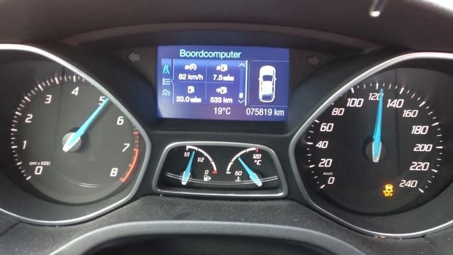 Ford Focus Wagon 1.6 Ecoboost acceleration MK3 150 HP смотреть онлайн
