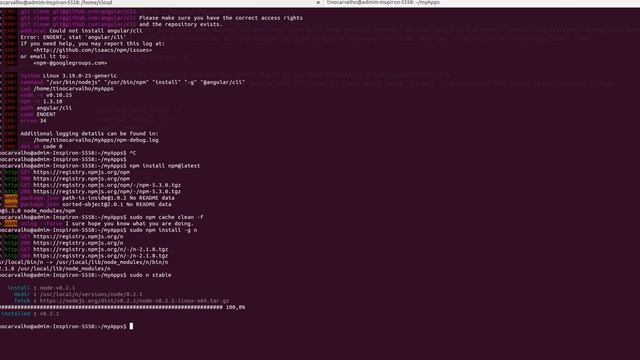 Erro ao Instalar AngularCLI смотреть онлайн