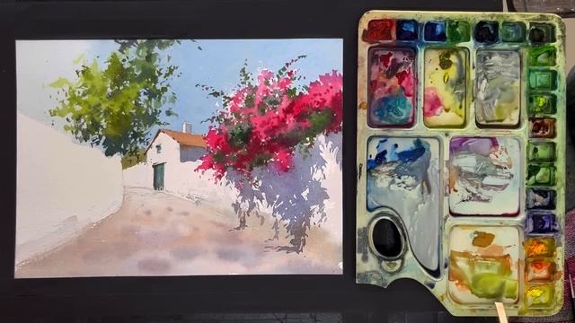Watercolor Painting Tutorial: Beyond The Reference Photo |  Landscape Painting | Sunil Linus De