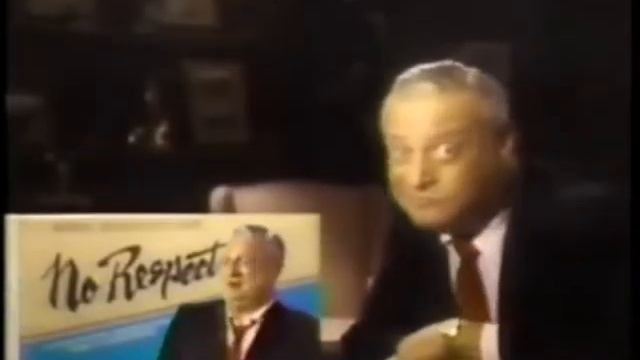 Rodney Dangerfield No Respect Board Game Ad (1985) (windowboxed)
