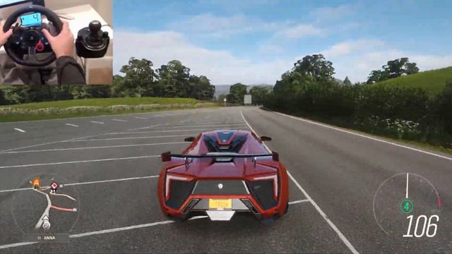 Lykan Hypersport - Forza Horizon 4 | Logitech G29 Steering Wheel Gameplay смотреть онлайн
