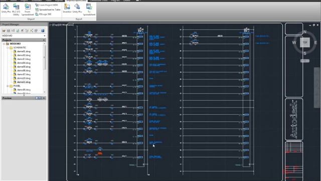AutoCAD Electrical Tips - PLC I/O - Delfos Tecnologias смотреть онлайн