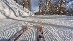 Роза Хутор. Трасса Лабиринт.