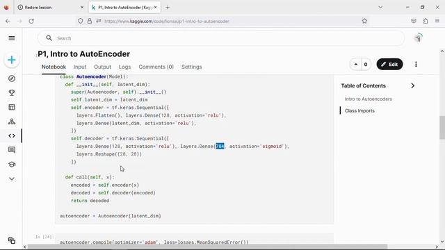 Sec 2 || Undercomplete autoencoders for MNIST data _ TensorFlow Implementation смотреть онлайн