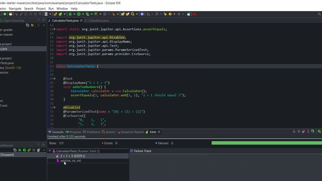5. Anotación @Disabled Junit 5 básico смотреть онлайн