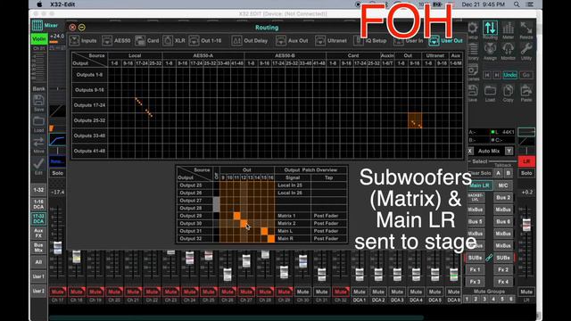 X32 M32 V4 - Setting up a FOH & Monitor Console & Stagebox using User In & User Out Routing смотреть онлайн