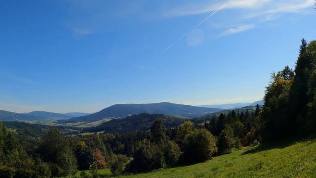 4K Walk In The Mountains - Relax In The Nature - Walk In The Meadow - Lubomir Peak