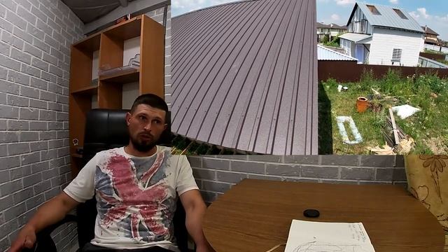 Как построить дом без денег!!! И без фундамента!!! Крыша сделана смотреть онлайн