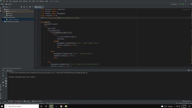 Whatsapp Messages Bomber Using Web Automation | Using Selenium Chrome Driver | Pycharm | SMS Bomber смотреть онлайн