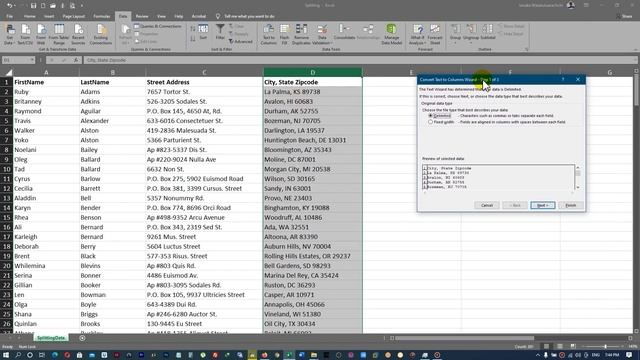 Divide text into columns (Text to column) - Microsoft Excel for Beginners in Sinhala - Part 34 смотреть онлайн