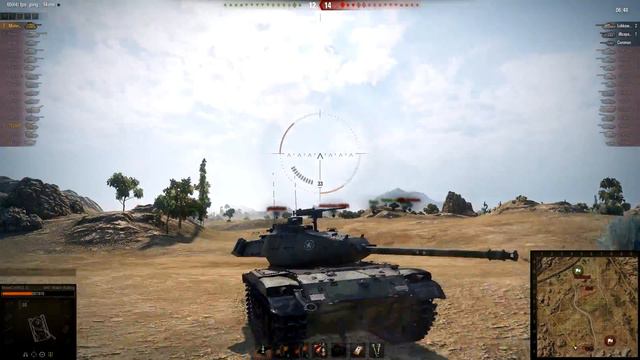 ► World of Tanks: M41 W. Bulldog - 1vs7, 2,000 EXP Epic Gameplay Review смотреть онлайн