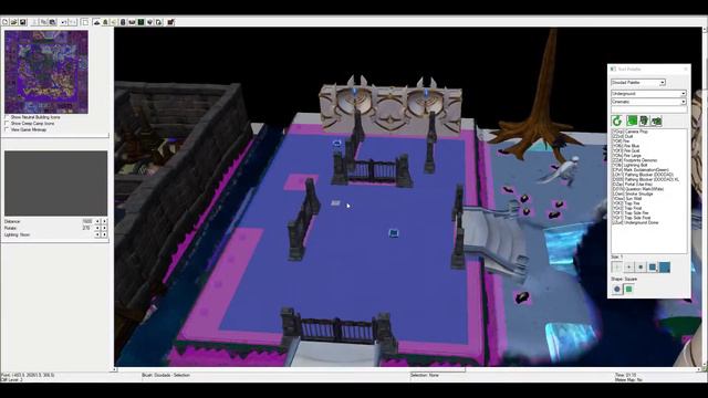 Warcraft III - Designing A Zelda Styled Temple In Warcraft! - Time Lapse - Daemonic Sword