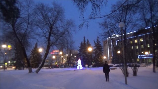 Ярославль. Московский проспект. Зима 2018 г. Муз.А.Кальварского. смотреть онлайн