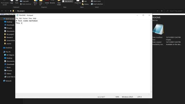 How to create Markdown files on your computer. Step by step tutorial! смотреть онлайн