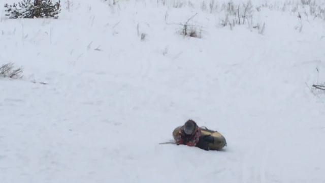 ВАТРУШКА Катание на ватрушке  отлично погуляли