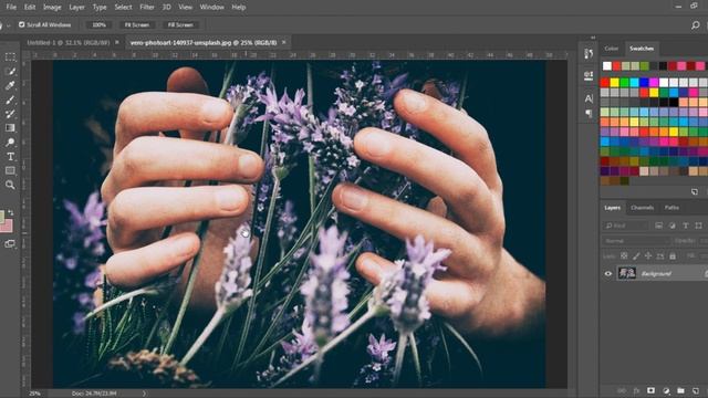 Adobe Photoshop - HAND TOOL смотреть онлайн