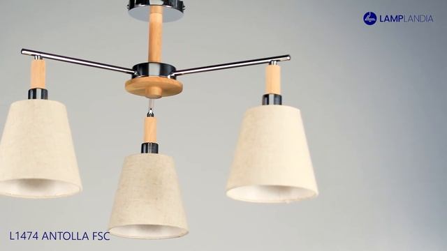 Люстра L1474 ANTOLLA Lamplandia смотреть онлайн